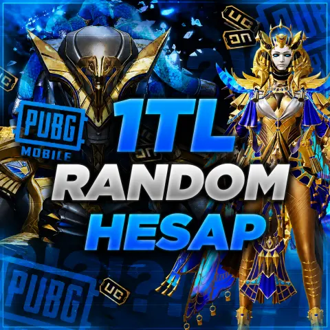 Pubg Mobile 1 TL Random Hesap