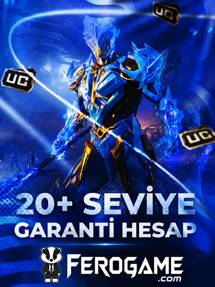 PUBG Mobile +20 Seviye Garanti Hesap