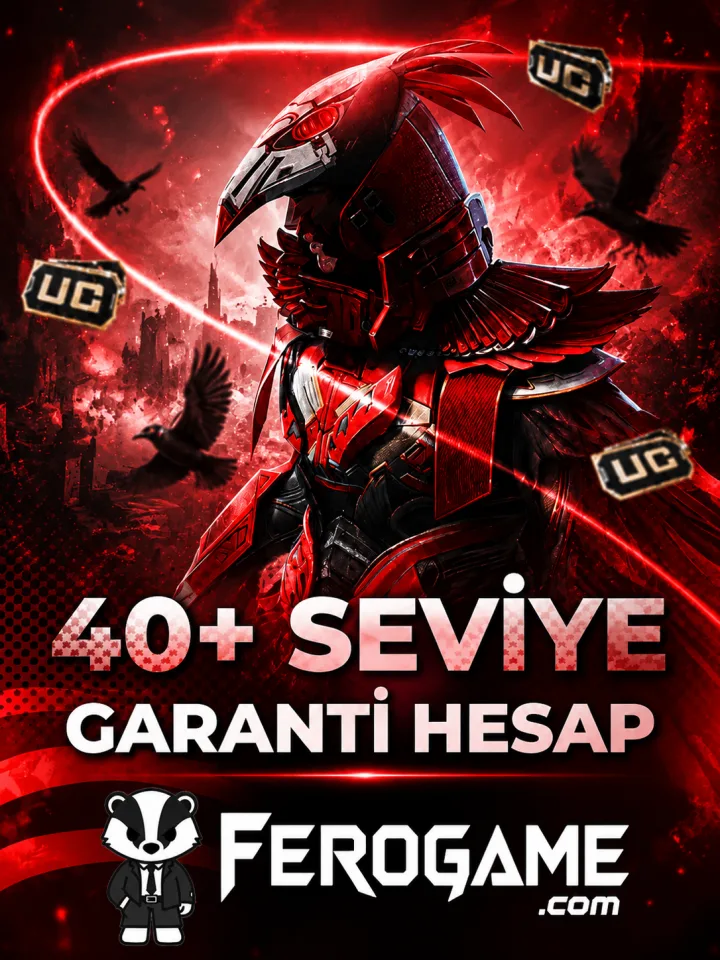 PUBG Mobile +40 Seviye Garanti Hesap